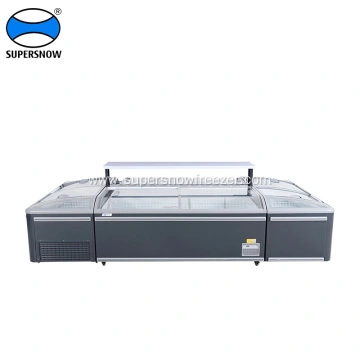Island Freezer Island Display Freezer Kitchen Island Freezer Manufacturers and Suppliers in China